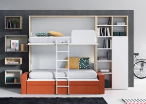dormitorio de diseño a medida en Barcelona - dormitorio juvenil