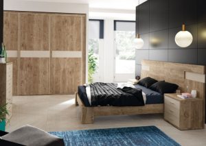 dormitorio de diseño a medida en Barcelona - dormitorio negro
