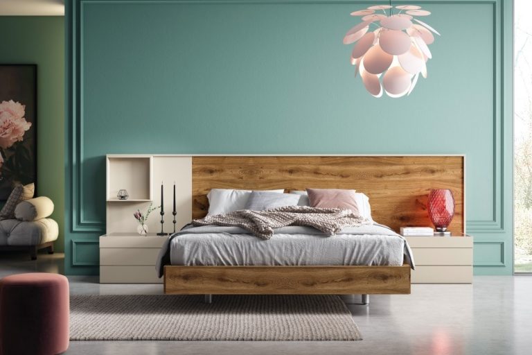 habitación de diseño a medida en Barcelona - dormitorio cozy