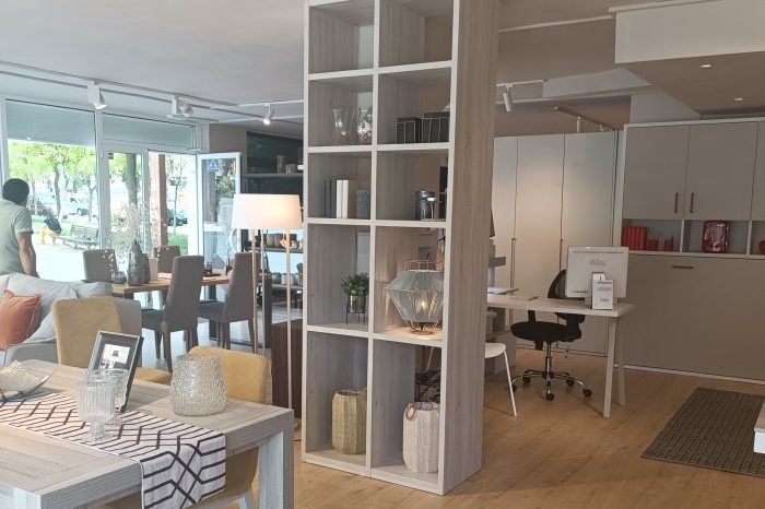 outlet mobiliario de diseño en Barcelona - espacio libre
