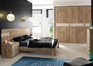 mobiliario de diseño en Barcelona - dormitorio negro