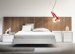mobiliario de diseño en Barcelona - cama blanca